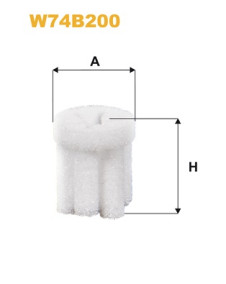 W74B200 Filtr močoviny WIX FILTERS