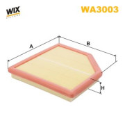 WA3003 Vzduchový filtr WIX FILTERS