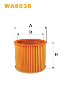 WA6038 Vzduchový filtr WIX FILTERS