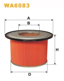 WA6083 Vzduchový filtr WIX FILTERS