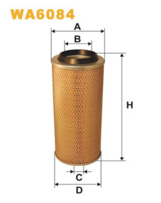 WA6084 Vzduchový filtr WIX FILTERS