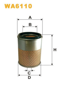 WA6110 Vzduchový filtr WIX FILTERS