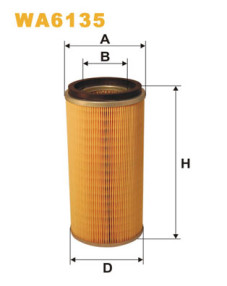 WA6135 Vzduchový filtr WIX FILTERS