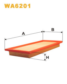 WA6201 Vzduchový filtr WIX FILTERS