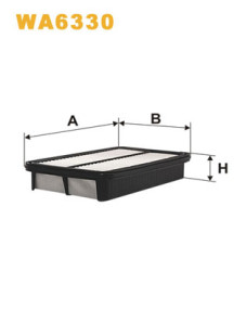 WA6330 Vzduchový filtr WIX FILTERS