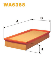 WA6368 Vzduchový filtr WIX FILTERS