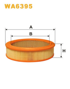 WA6395 Vzduchový filtr WIX FILTERS