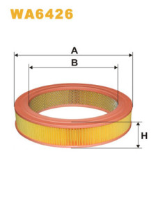 WA6426 Vzduchový filtr WIX FILTERS