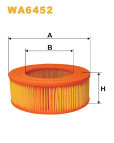 WA6452 WIX FILTERS vzduchový filter WA6452 WIX FILTERS