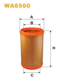 WA6500 Vzduchový filtr WIX FILTERS