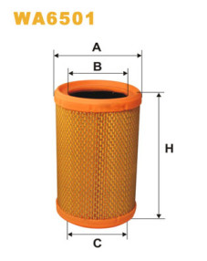 WA6501 Vzduchový filtr WIX FILTERS