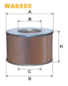 WA6505 Vzduchový filtr WIX FILTERS