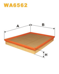 WA6562 Vzduchový filtr WIX FILTERS