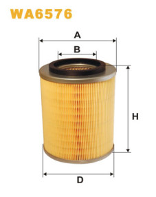 WA6576 Vzduchový filtr WIX FILTERS