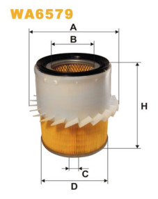 WA6579 Vzduchový filtr WIX FILTERS