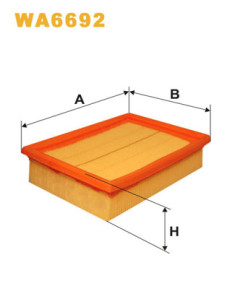 WA6692 Vzduchový filtr WIX FILTERS