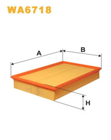 WA6718 Vzduchový filtr WIX FILTERS