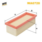 WA6728 Vzduchový filtr WIX FILTERS