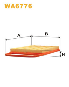 WA6776 Vzduchový filtr WIX FILTERS