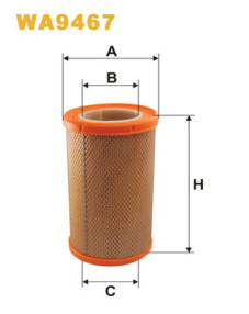 WA9467 Vzduchový filtr WIX FILTERS