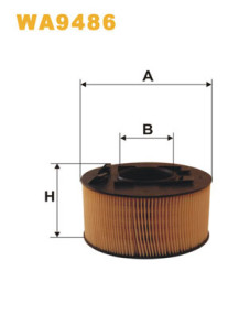 WA9486 Vzduchový filtr WIX FILTERS