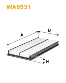 WA9531 Vzduchový filtr WIX FILTERS