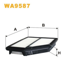 WA9587 Vzduchový filtr WIX FILTERS
