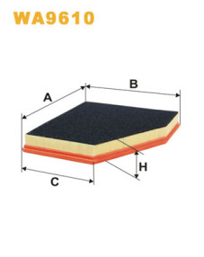 WA9610 Vzduchový filtr WIX FILTERS