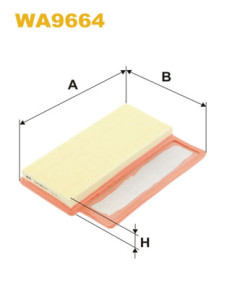 WA9664 Vzduchový filtr WIX FILTERS