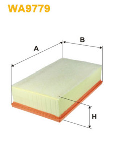 WA9779 Vzduchový filtr WIX FILTERS