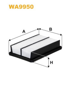 WA9950 Vzduchový filtr WIX FILTERS