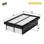 WA9959 Vzduchový filtr WIX FILTERS