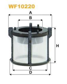 WF10220 Palivový filtr WIX FILTERS