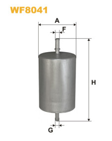 WF8041 Palivový filtr WIX FILTERS