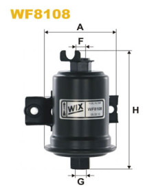 WF8108 Palivový filtr WIX FILTERS