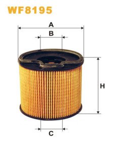 WF8195 Palivový filtr WIX FILTERS