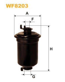 WF8203 Palivový filtr WIX FILTERS