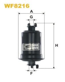 WF8216 Palivový filtr WIX FILTERS