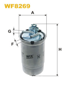 WF8269 Palivový filtr WIX FILTERS