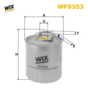 WF8353 Palivový filtr WIX FILTERS