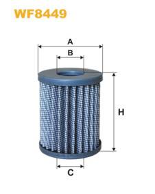 WF8449 Palivový filtr WIX FILTERS