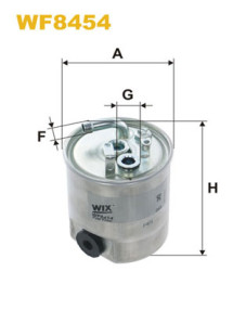 WF8454 Palivový filtr WIX FILTERS