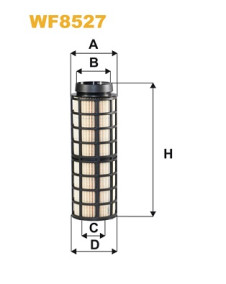 WF8527 Palivový filtr WIX FILTERS