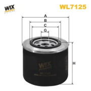 WL7125 Olejový filtr WIX FILTERS