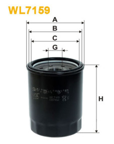 WL7159 Olejový filtr WIX FILTERS