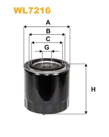 WL7216 Olejový filtr WIX FILTERS