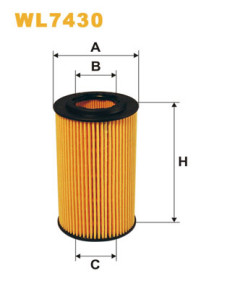 WL7430 Olejový filtr WIX FILTERS