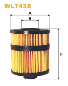 WL7438 Olejový filtr WIX FILTERS