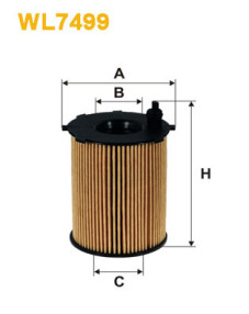 WL7499 Olejový filtr WIX FILTERS
