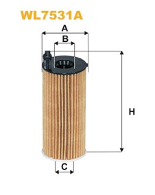 WL7531A Olejový filtr WIX FILTERS